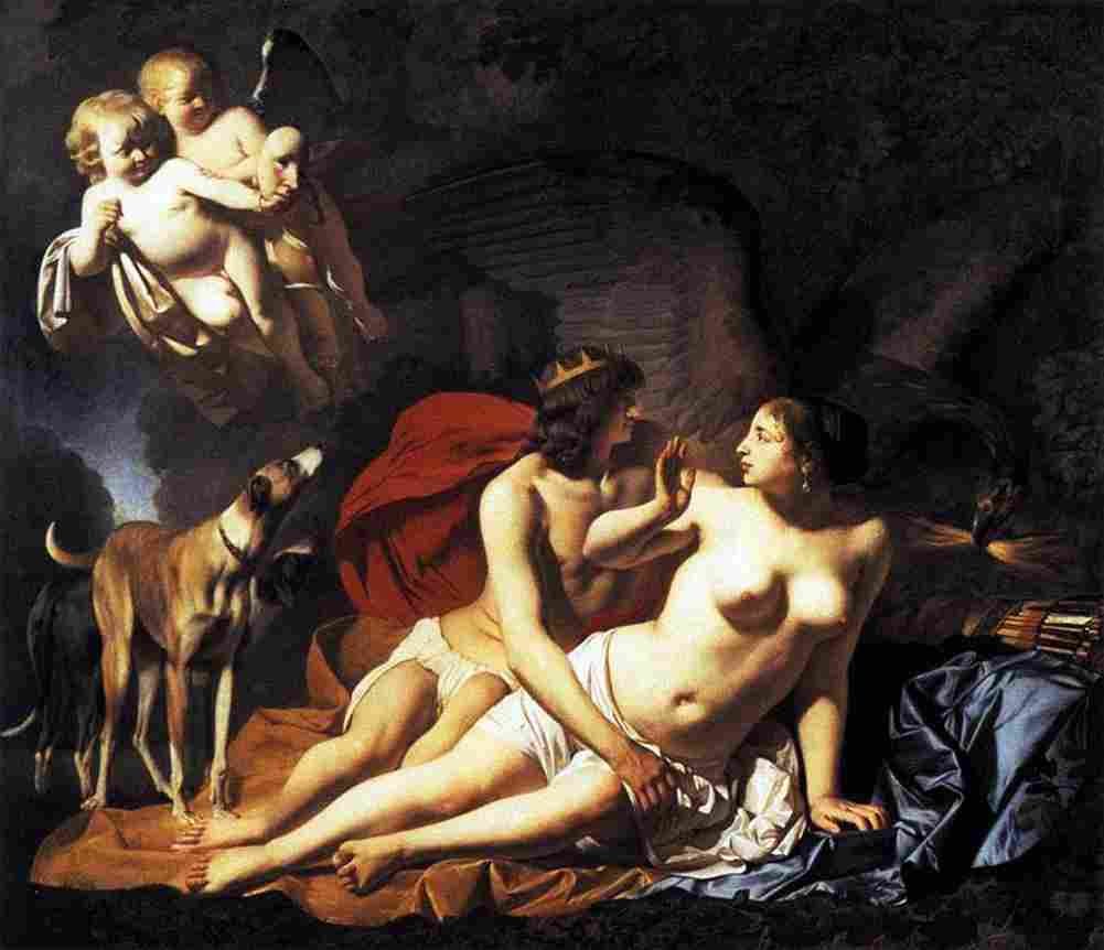 ever jupiter and Callisto Art A4 Photo Print