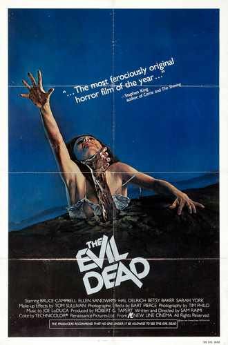 evil dead 1  01 film star poster A4 Photo Print