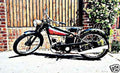 excelsior midget motorbike A4 Photo Print