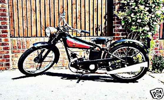excelsior midget motorbike A4 Photo Print