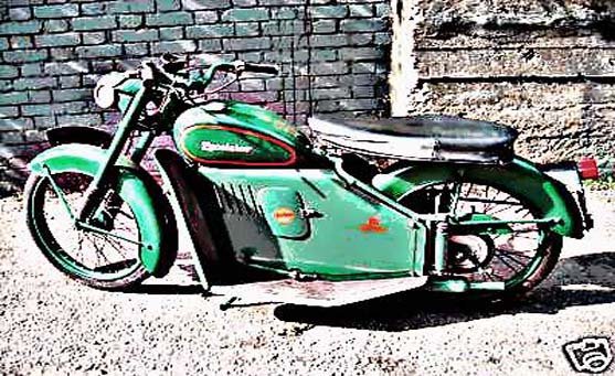 excelsior skutabyke motorbike A4 Photo Print