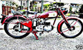excelsior talisman motorbike A4 Photo Print