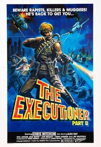 executioner 2  01 film star poster A4 Photo Print