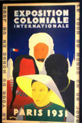 expo coloniale Paris 1931 Vintage Advert A4 Photo Print
