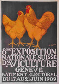 exposition d aviculture geneve 1925 10 Advert A4 Photo Print
