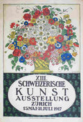 exposition de beaux arts geneve henry claudius forestier 1910 5 Advert A4 Photo Print