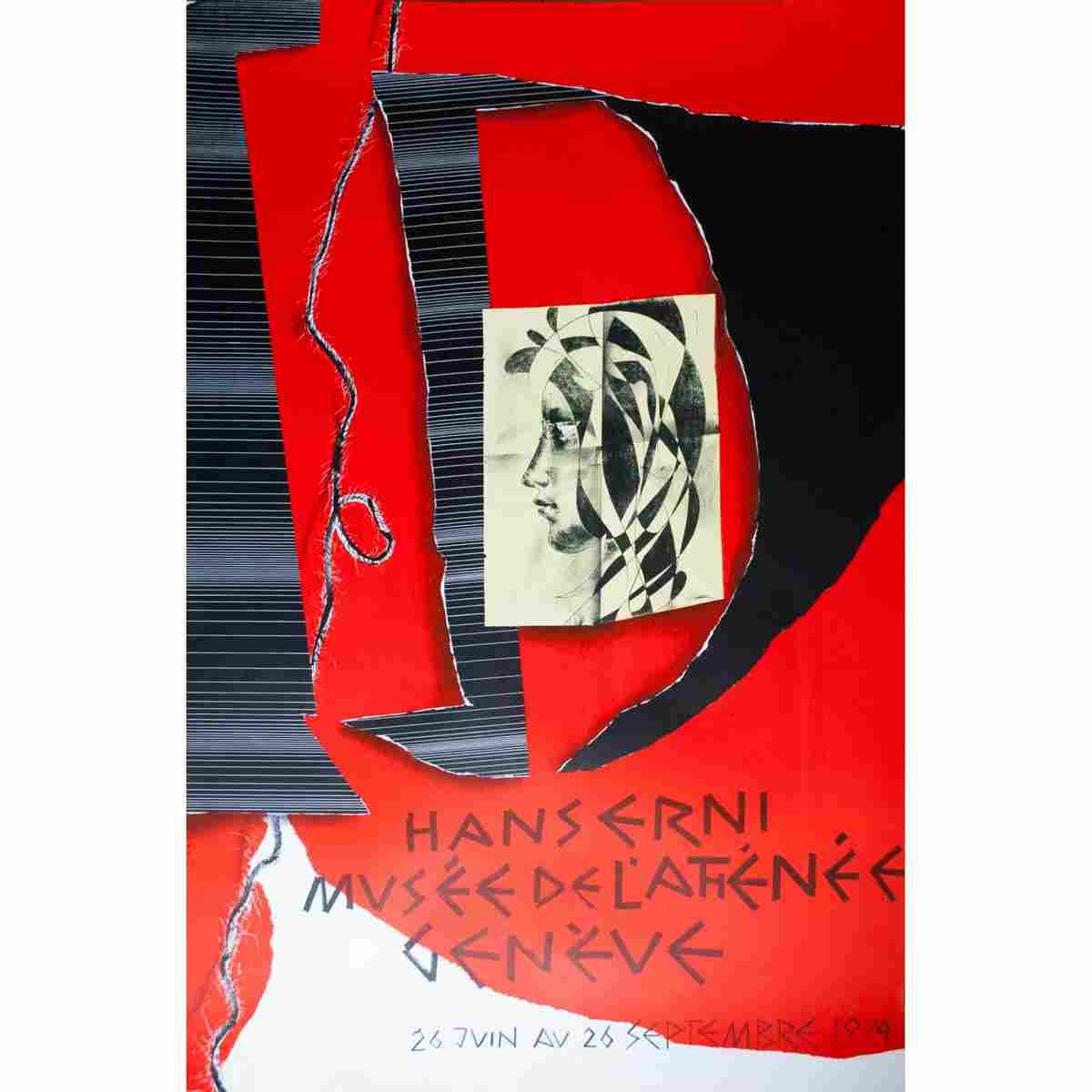 exposition musee de l athenee hans erni 1974 7 Advert A4 Photo Print