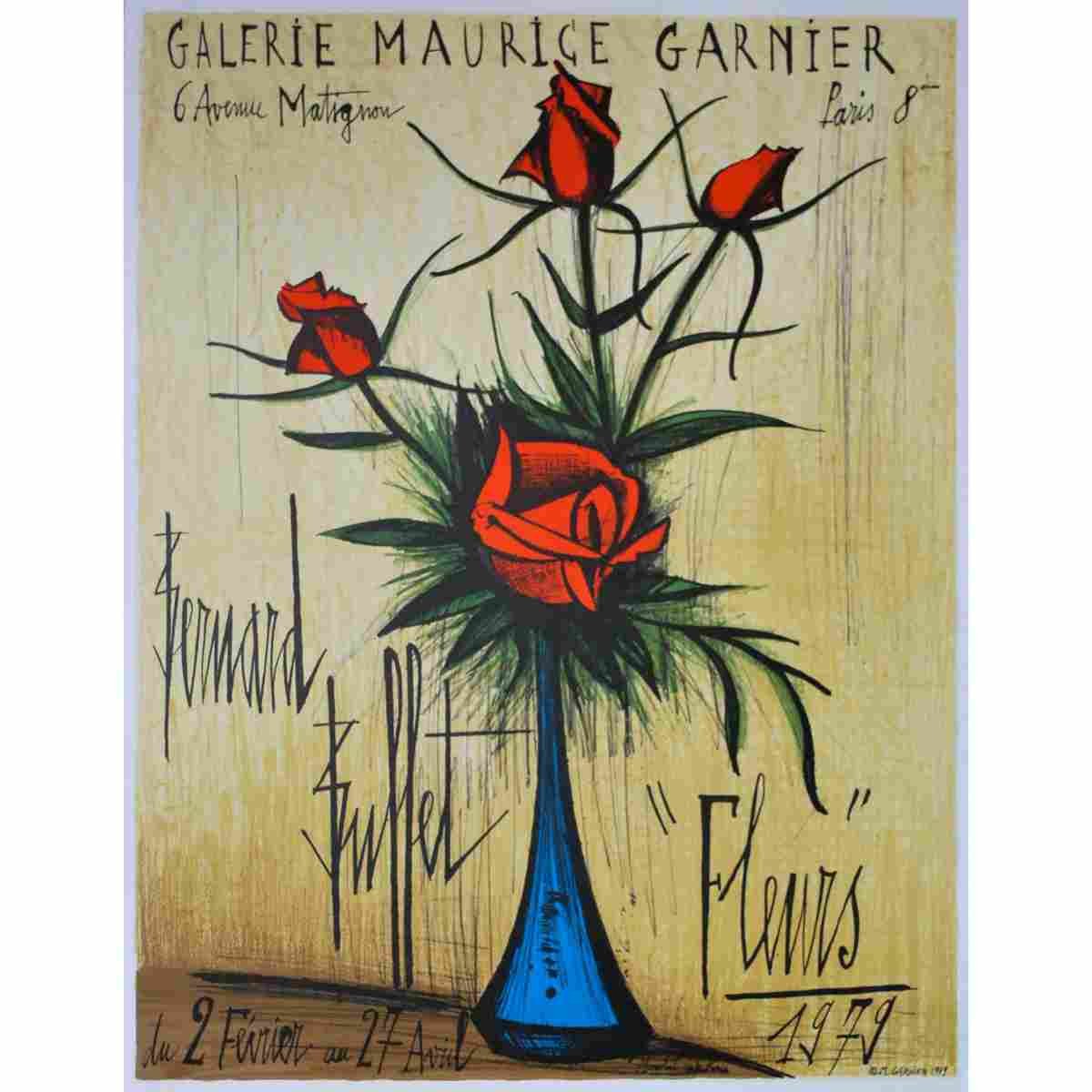 exposition paris bernard buffet 1979 2 Advert A4 Photo Print