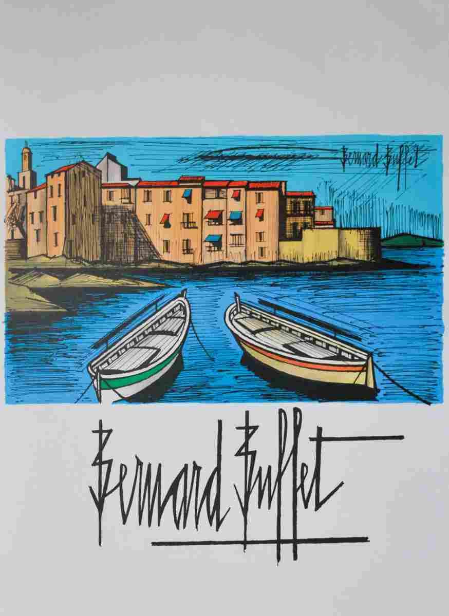 exposition paris bernard buffet 1984 16 Advert A4 Photo Print