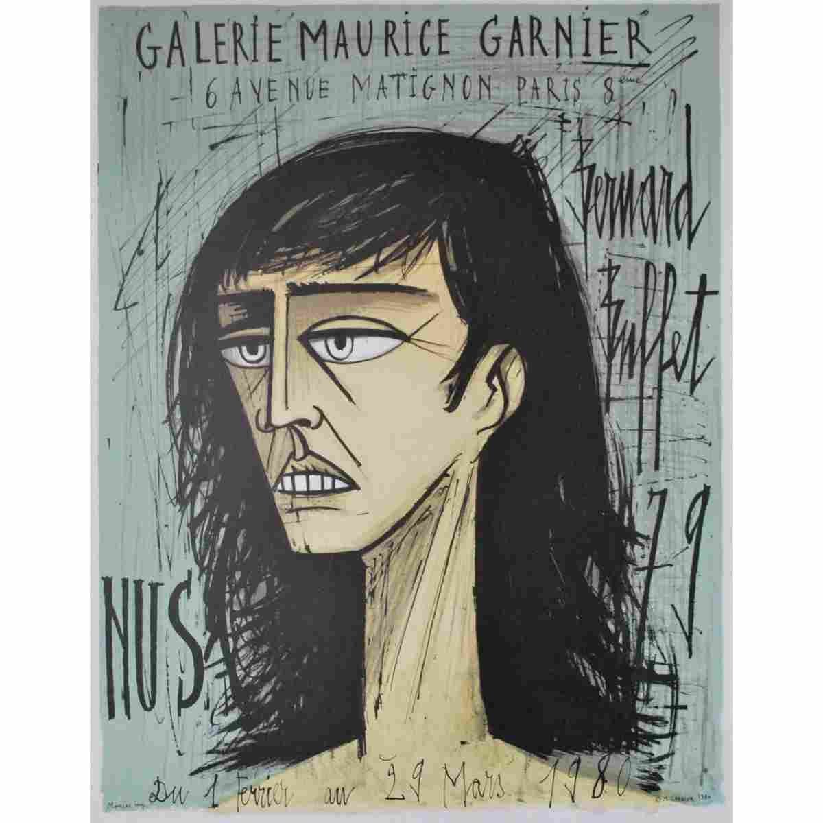 exposition paris bernard buffet 1984 18 Advert A4 Photo Print