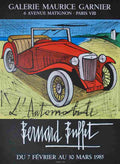 exposition paris bernard buffet 1984 7 Advert A4 Photo Print