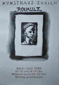 exposition zurich georges rouault 1948 4 Advert A4 Photo Print
