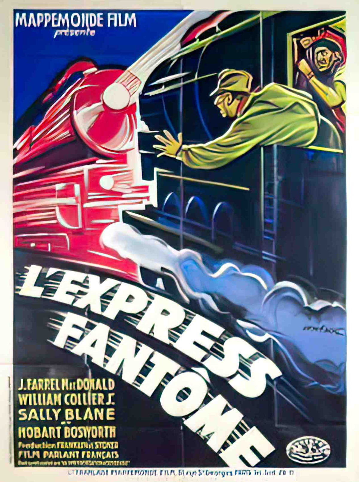 express fantome l Advert A4 Photo Print