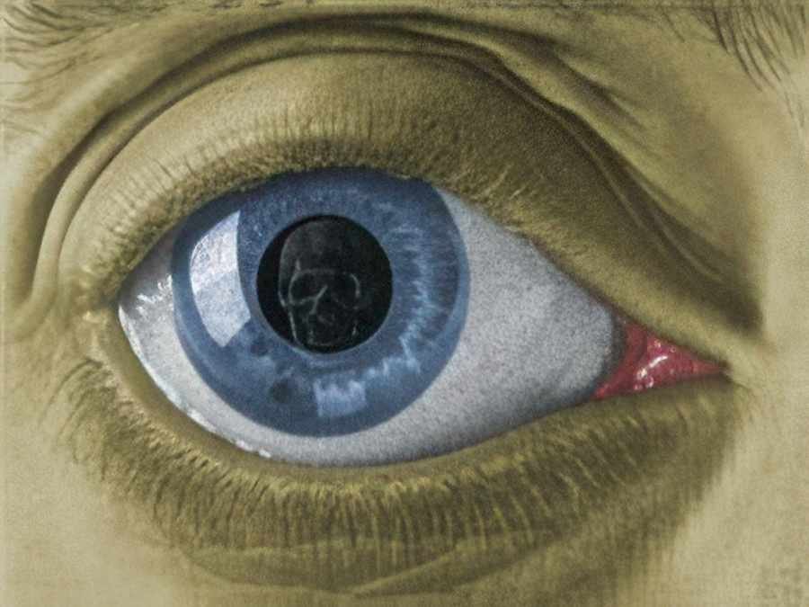 eye colour mc escher 1946 A4 Photo Print