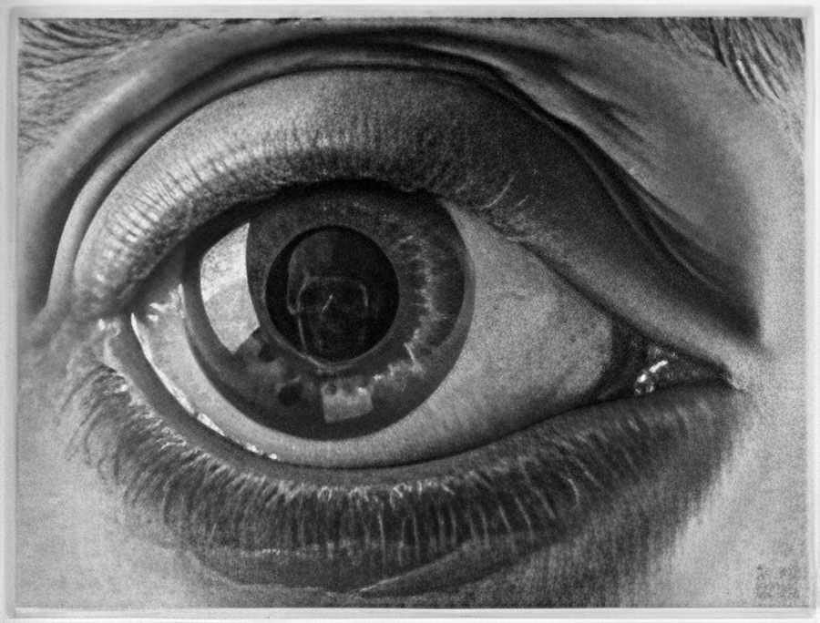 eye mc escher 1946 A4 Photo Print