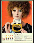 eyelure cosmetics 1960s Advert A4 Photo Print