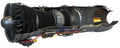 f100 turbofan engine cutaway A4 Photo Print