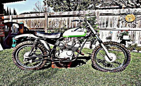 f21m motorbike A4 Photo Print