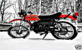 f7 motorbike A4 Photo Print