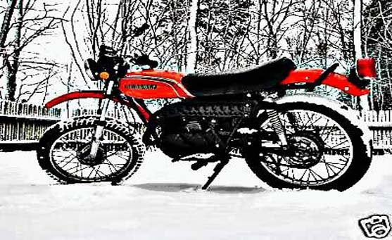 f7 motorbike A4 Photo Print