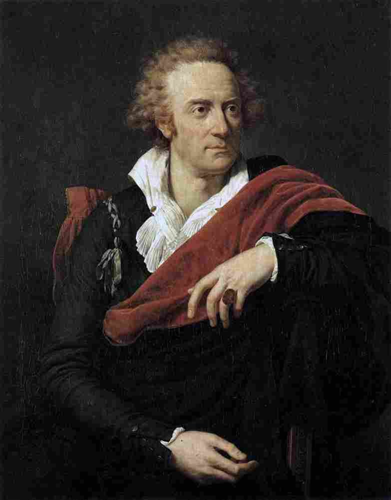 fabre portrait of vittorio alfieri Art A4 Photo Print
