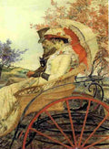 fabres in the carriage Art A4 Photo Print
