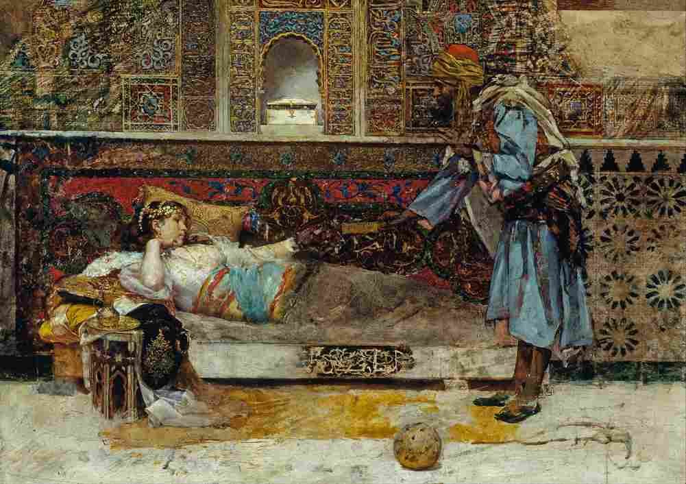 fabres the sultan s gift Art A4 Photo Print
