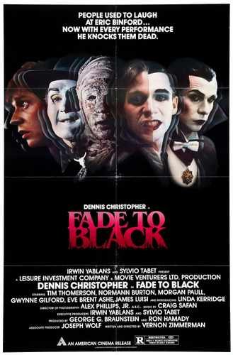 fade to black  01 film star poster A4 Photo Print