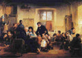 faed thomas Visit to the Village School Art A4 Photo Print