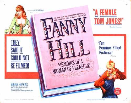 fanny hill 1964  02 film star poster A4 Photo Print