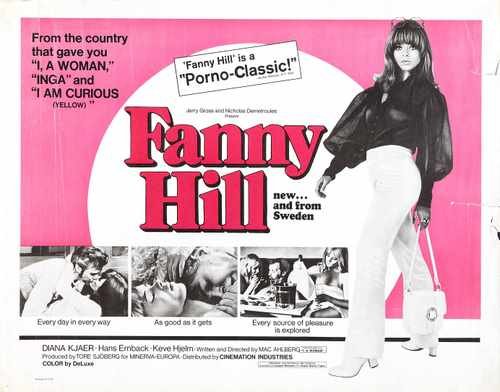 fanny hill 1968  02 film star poster A4 Photo Print