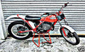 fantic 200 motorbike A4 Photo Print