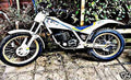 fantic 243 motorbike A4 Photo Print