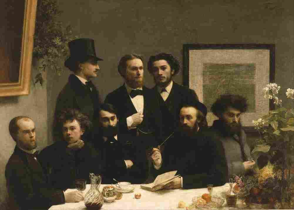 fantin by the table Art A4 Photo Print