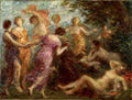 fantin temptation of saint anthony Art A4 Photo Print