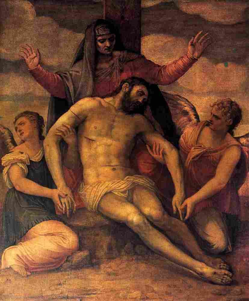 farinati giovanni dead christ Art A4 Photo Print