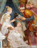 farinati giovanni room of sofonisba detail Art A4 Photo Print
