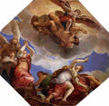 farinati giovanni time the virtues and envy freed by evil Art A4 Photo Print