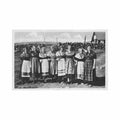 faroe foroyskur buni women costumes jacobsens bokahandil Vintage A4 Photo Print