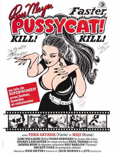 faster pussycat kill kill  06 film star poster A4 Photo Print