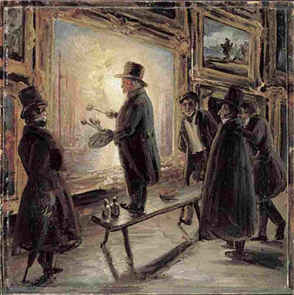 fear JMW Turner Painting Art A4 Photo Print