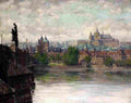 feik View of the Prague Castle Art A4 Photo Print
