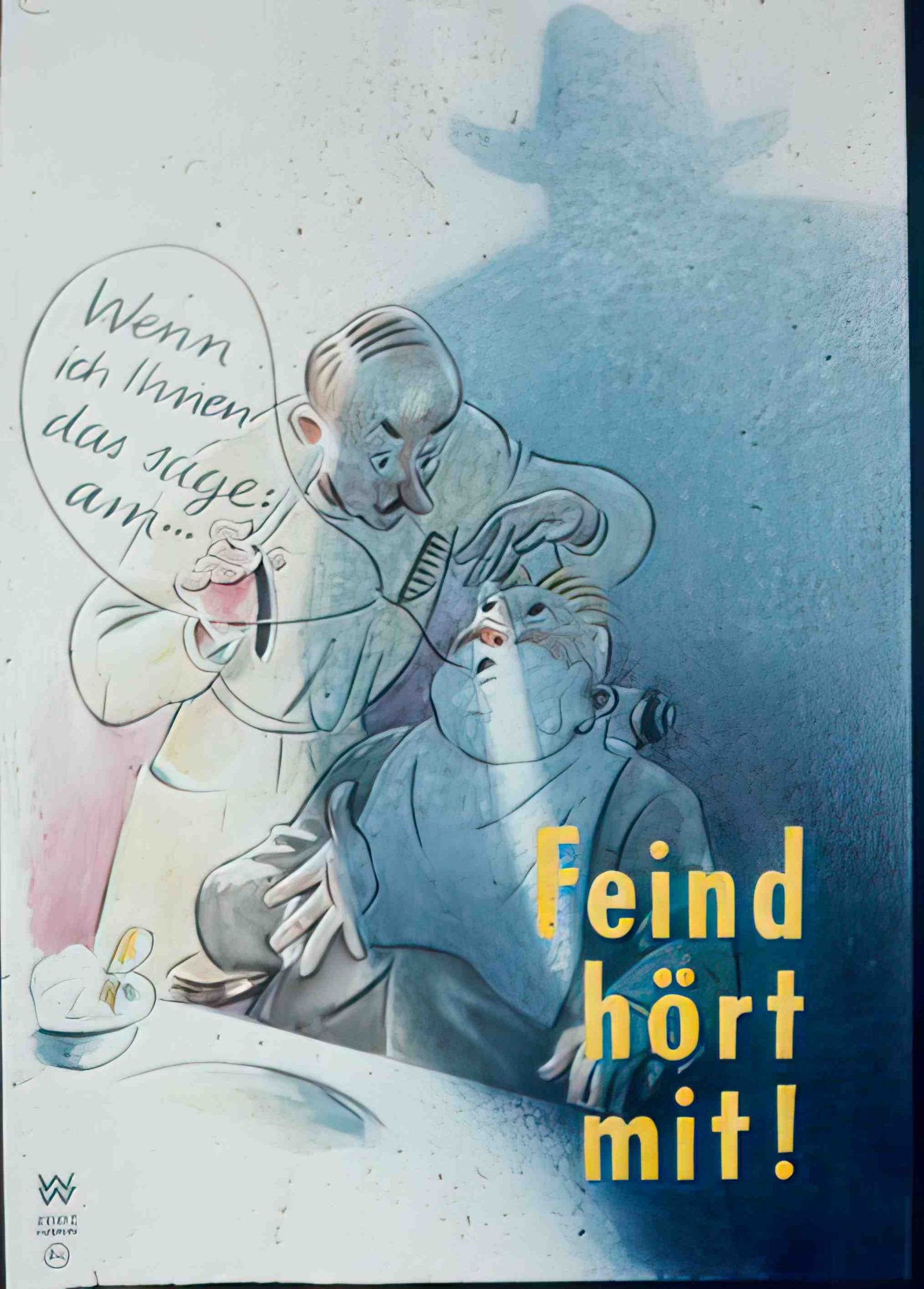 feind1 Advert A4 Photo Print