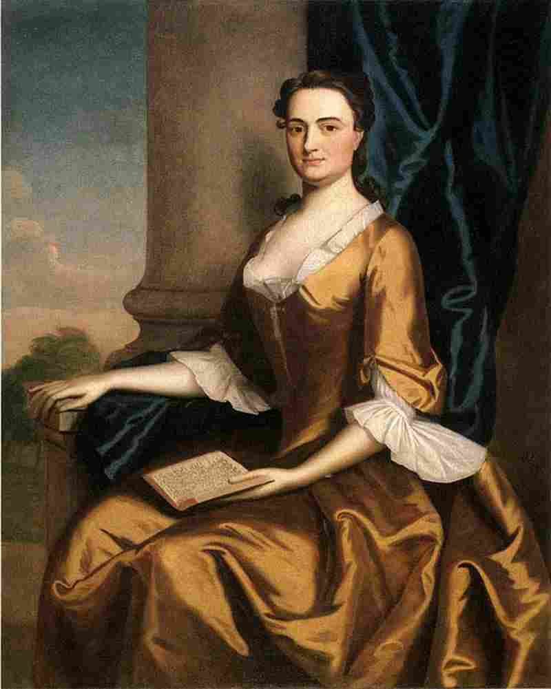 feke Mrs Charles Apthorp Art A4 Photo Print