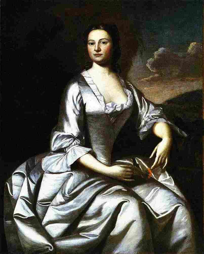 feke Mrs John Bannister Art A4 Photo Print