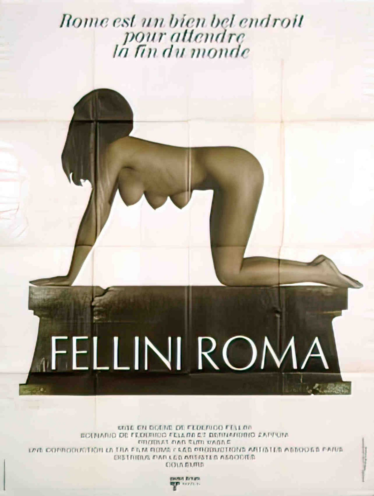 fellini roma Advert A4 Photo Print