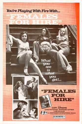 females for hire  01 film star poster A4 Photo Print
