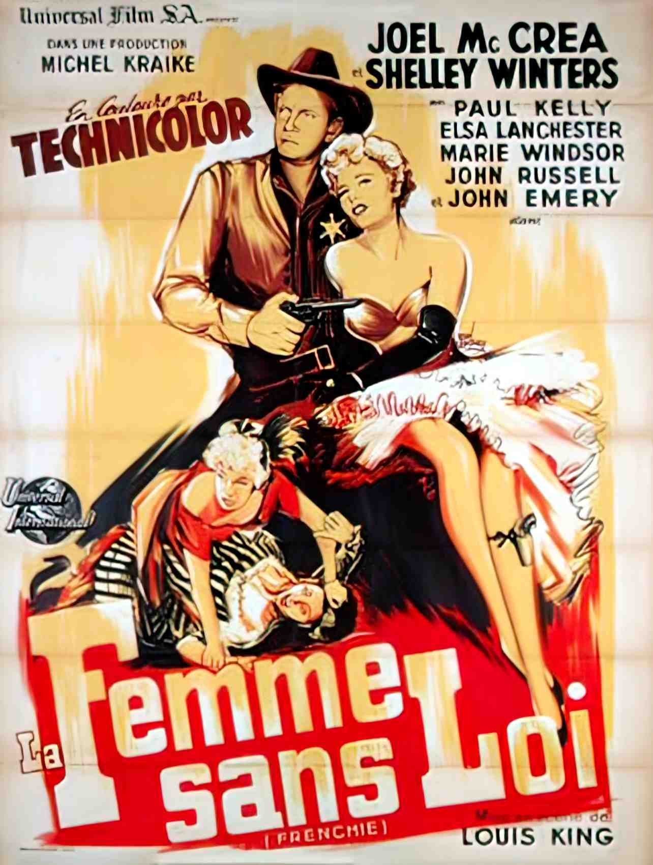 femme sans loi Advert A4 Photo Print