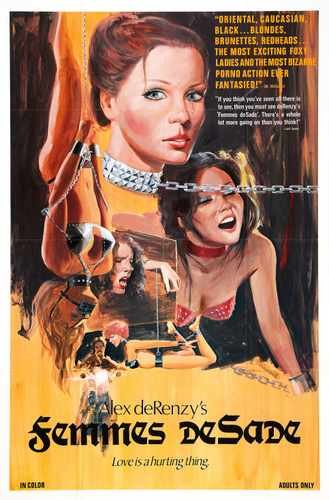 femmes de sade  01 film star poster A4 Photo Print