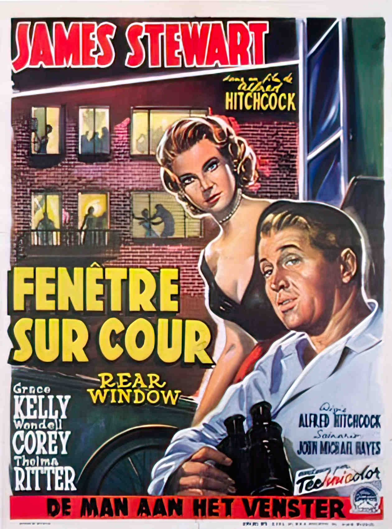 fenetre sur cour belge Advert A4 Photo Print